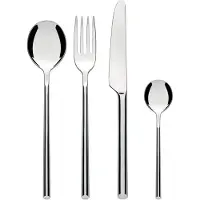 Alessi Clivo bestekset. Zilver - 24-delig