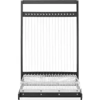 Hendi Patisserie gitaarsnijder – chirurgisch staal – zwart aluminium – 636x441x109 mm