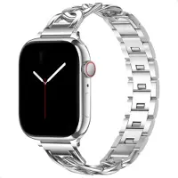 Selencia Chain bandje voor de Apple Watch | 38/40/41/42 mm - Zilver
