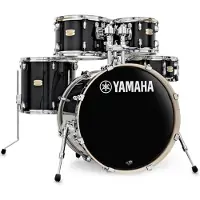 Yamaha Stage Custom Birch 22 5pc Shell Pack Raven Black