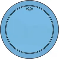 Remo Powerstroke 3 Colortone Blue 20 Bass Drum Head