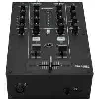 Omnitronic PM-202F 2-Channel DJ Mixer with Filter & Bluetooth