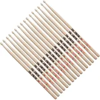 Vic Firth 5B Hickory Drumsticks 8 Pair Value Bundle