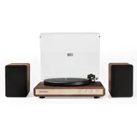 Crosley C65 Walnut Platenspelerset