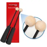 Percussion Plus Easy Grip Hard Wooden Beaters