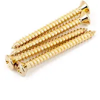 Fender Neck Mounting Screws Gold (4)