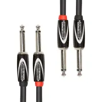 Roland Dual 1/4 - 1/4 Interconnect Cable 10ft/3m
