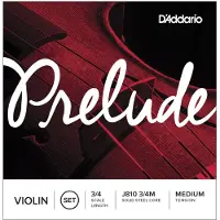 D'addario And Co PRELUDE VIOLIN STRING SET NECK 3/4 TENSION MEDIUM