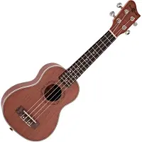 Gear4Music Sapele Soprano Ukulele by