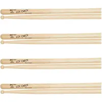 Los Cabos Jive Maple Wood Tip Drumsticks 4 Pair Pack