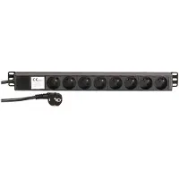 Adam hall 19 French Power Strip 8 Sockets
