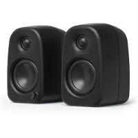 Kanto Audio Kanto UKI 100W Desktop Speakers with Bluetooth USB-C Headphone Out Onyx (Pair)