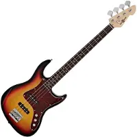 Gear4Music LA II Bass Guitar by Sunburst