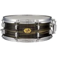 Tamburo Drums Tamburo T5LX 14 x 5.5 Snare Drum Wood Grain Black