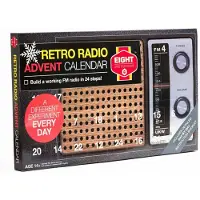 Eight Adventskalender - 65356 Retro Radio - Adventskalender Plastic