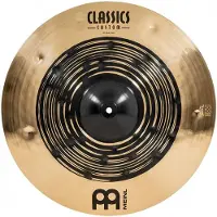 Meinl Classics Custom Dual 19 Crash Cymbal & Gear4music Boom Arm Stand Black
