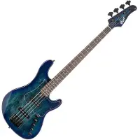 Cort GB-Fusion 4 Blue Burst elektrische basgitaar met gigbag