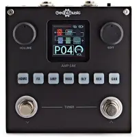 Gear4Music Guitar Multi Effects & Amp Simulator Pedal by