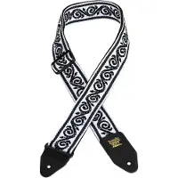 Ernie Ball Jacquard Gitaarriem, Zwarte Wijnstok (P05342), 41" - 72"