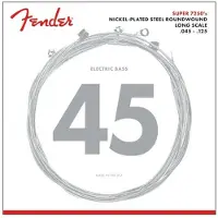 Fender SubSonic 7250-5M Bass Strings Nickel-Plated Steel 5-String Long Scale Gauges .045-.125