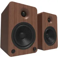 Kanto Actieve Hifi Bluetooth luidsprekers YU6 Walnoot - Verkocht per paar
