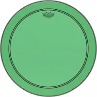Remo Powerstroke 3 Colortone Green 20 Bass Drum Head