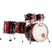 Pearl Professional Series 22 5pc Shell Pack Velvet Crimson