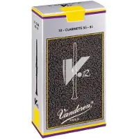 Vandoren V12 Bb-Klarinette 2,5 doos met 10 rieten - Frans Bb-klarinetriet