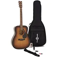 Yamaha F310 Acoustic Sunburst w/ Gear4music Accessory Pack