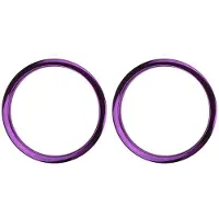 Bass Drum Os 2" Sound Hole Rings Purple