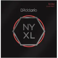 D'Addario NYXL1052 Elektrische Gitaarsnaren (10-52) Light Top/Heavy Bottom