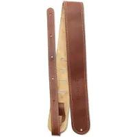 Martin 18A0012 Strap 2.5" Glove Style Leather w/Suede Back Brown