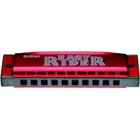 Suzuki Musical Instruments Suzuki Easy Rider Diatonic Harmonica Chrome C