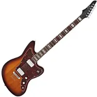G4M 638 Baritone VI Electric Guitar Tobacco Sunburst