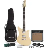 Hartwood Charger Origin Guitar Pack Vintage White