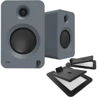 Kanto Audio Kanto REN Powered Speakers with HDMI ARC USB-C and Bluetooth (Pair) Matte Grey