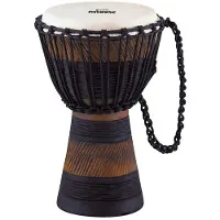 Nino -ADJ3-S African Rope Tuned Wood Djembe Earth Rhythm