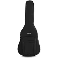 Gear4Music Padded Water-Resistant Dreadnought Acoustic Guitar Gig Bag by 10mm