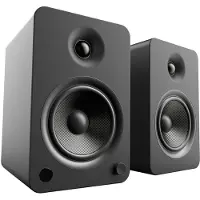 Kanto Audio Kanto YU6 Powered Bookshelf Speakers Matte Black