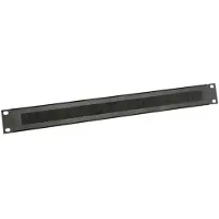 Adam hall 19 Steel Rack Panel with Brush Strip 1U