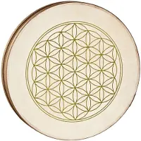 Meinl Sonic Energy 16" Wave Drum Flower of Life Goat & Goat Head