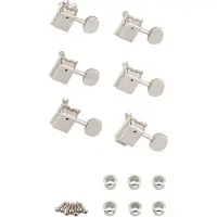 Fender Vintage-Style Strat/Tele Tuners Nickel (6)