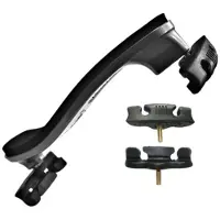 Everest Violin Shoulder Rest 3/4 - 1/2 Size Standard Black