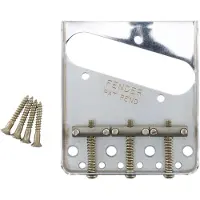 Fender Road Worn Telecaster Bridge Assembly Chrome