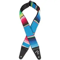 Fender 2" Serape Gitaarband Blue Multi