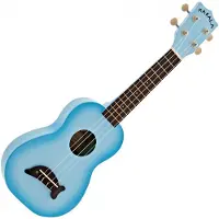 Kala Makala Dolphin Soprano Ukulele Light Blue Burst