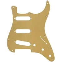 Fender 11-Hole Modern-Style Stratocaster Pickguard Gold