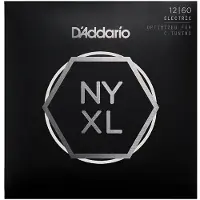 D'Addario STRINGS FOR ELECTRIC GUITAR NYXL1260 NICKEL NET EXTRA HEAVY 12-60