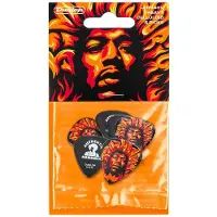 Dunlop Jimi Hendrix Picks 6 Pack Voodoo Fire