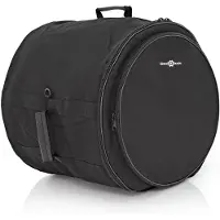 Gear4Music 16" Gevoerde Tas voor Floor Tom van